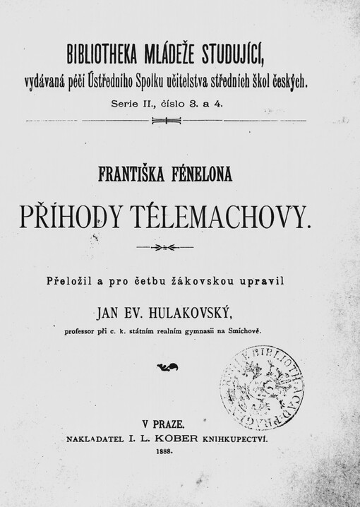 Františka Fénelona Příhody Télemachovy