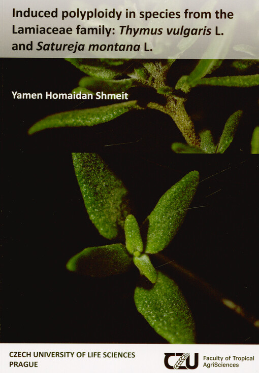Induced polyploidy in species from the Lamiaceae family: Thymus vulgaris L. and Satureja montana L. : doctoral thesis