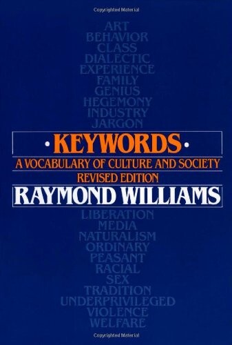 Keywords :a vocabulary of culture and society