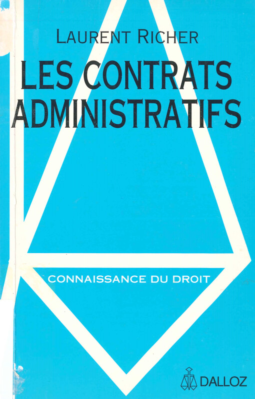 Les contrats administratifs