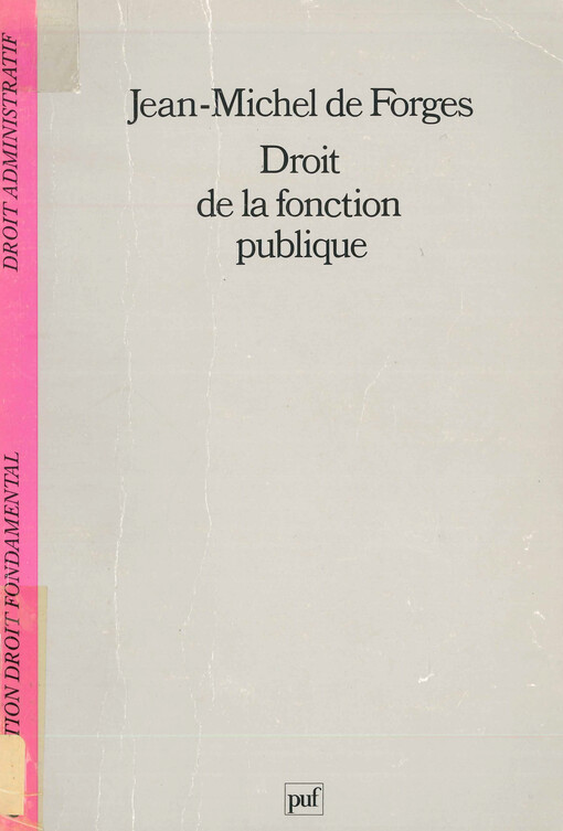 Droit de la fonction publique