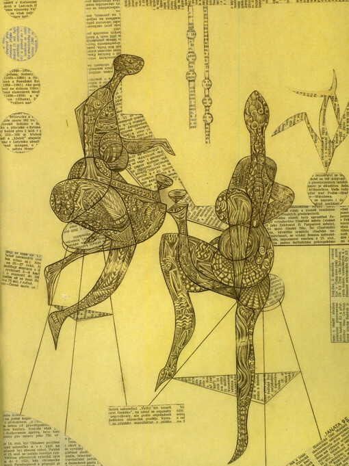 Luboš Janata : [(1931-2008) : obrazy a kresby : GVUN, zámecká jízdárna - ochoz, 1.7.-4.9.2011