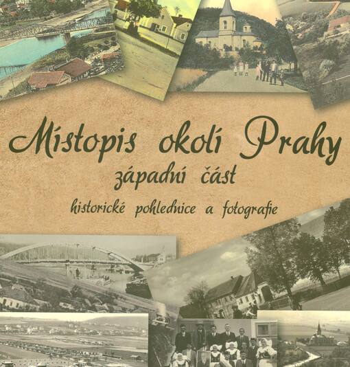 Místopis okolí Prahy : západní část