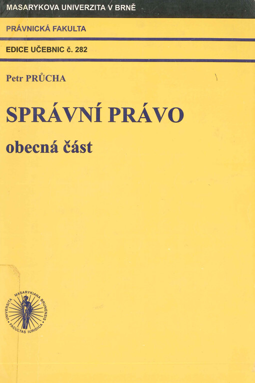 Správní právo : obecná část