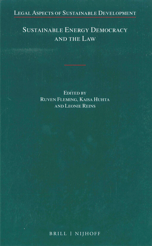 Sustainable energy democracy and the law