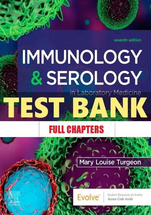 Immunology & serology in laboratory medicine