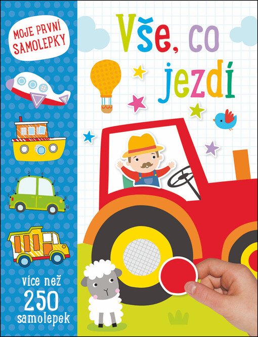 Moje první samolepky - Vše, co jezdí