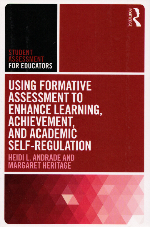 Using formative assessment to enhance learning, achievement, and academic self-regulation