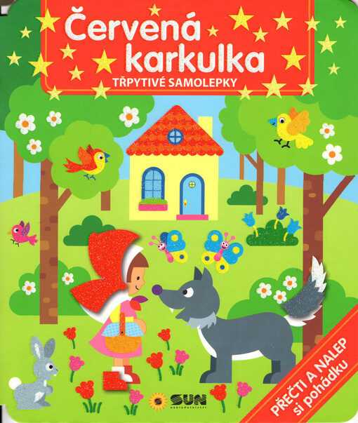 Červená Karkulka - Přečti a nalep si pohádku