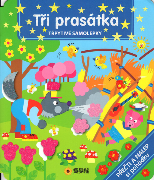 Tři prasátka - Přečti a nalep si pohádku