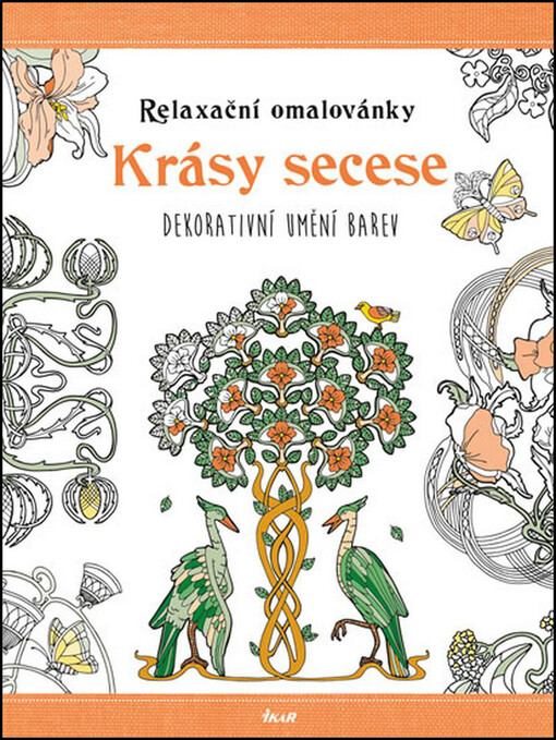 Relaxační omalovánky: Krásy secese