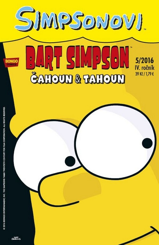 Bart Simpson 2016/5: Čahoun a tahoun
