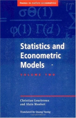 Statistics and econometric models. Volume 2, Testing, confidence regions, model selection, and asymptotic theory