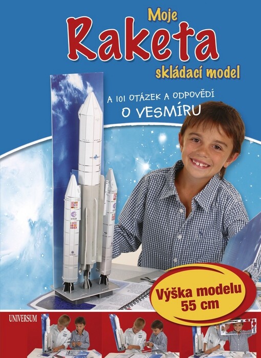 Moje raketa (skládací model) a 101 otázek a odpovědí o vesmíru