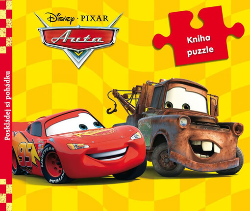 Auta :kniha puzzle.
