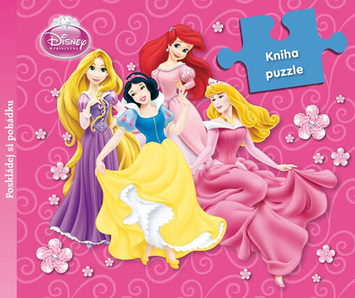 Disney princezny :kniha puzzle