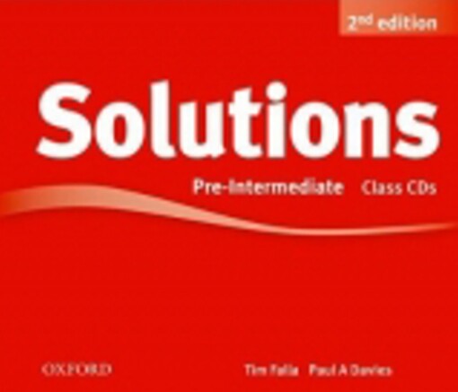 Maturita solutions :pre-intermediate, CD