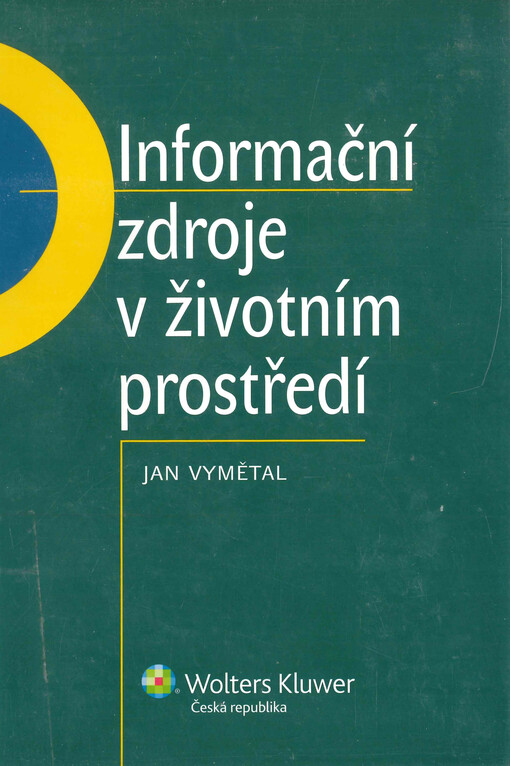 Informační zdroje v životním prostředí