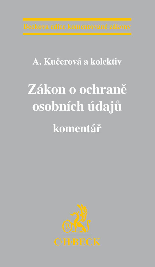 Zákon o ochraně osobních údajů :komentář