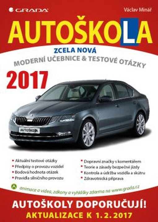 Autoškola 2017 | Minář Václav - e-kniha