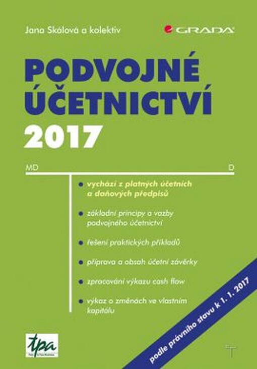 Podvojné účetnictví 2017 | Skálová Jana, kolektiv - e-kniha