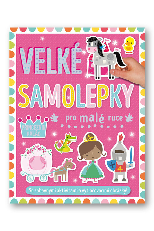 Velké samolepky pro malé ruce - Princeznin palác
