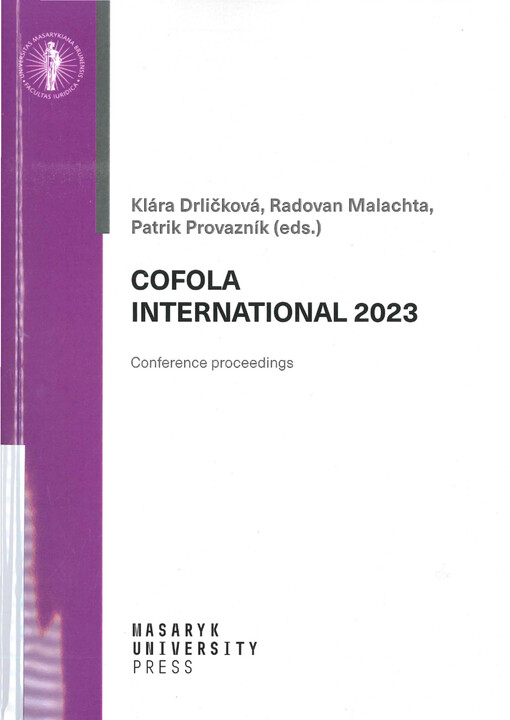 Cofola international 2023 : conference proceedings