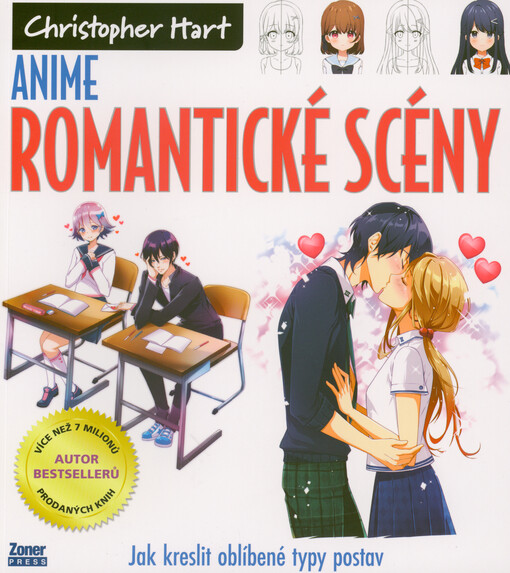 Anime : romantické scény : jak kreslit oblíbené typy postav