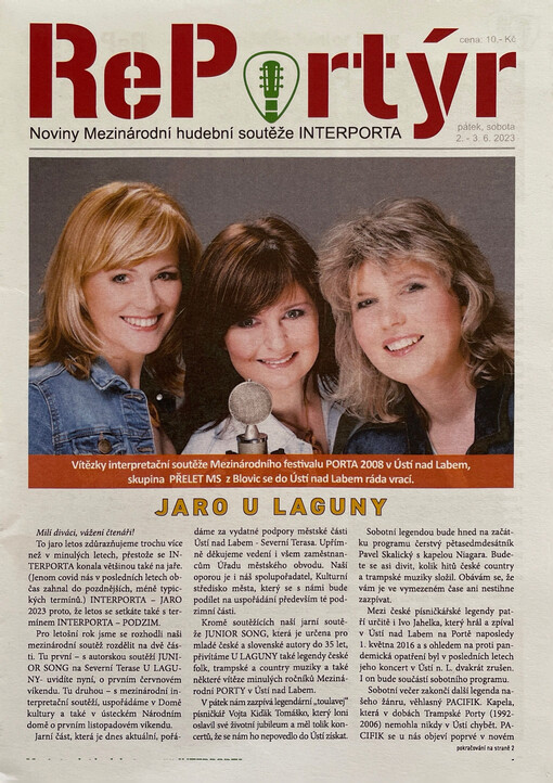 RePortýr : noviny Mezinárodní hudební soutěže Interporta