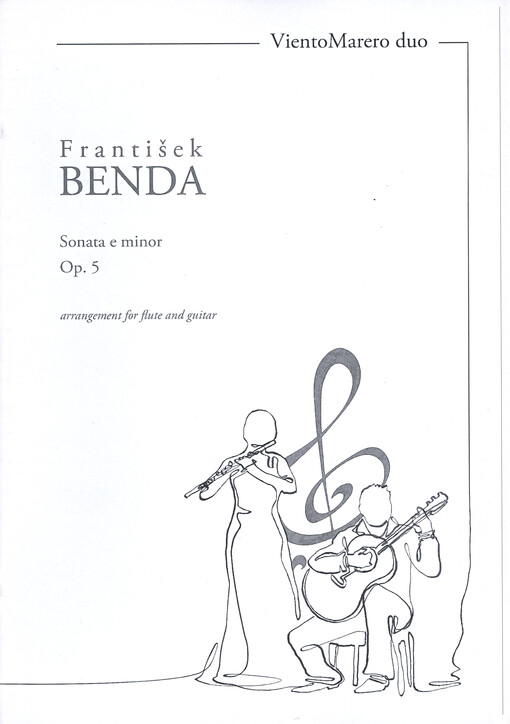 Sonata e minor, op. 5 : arrangement for flute and guitar