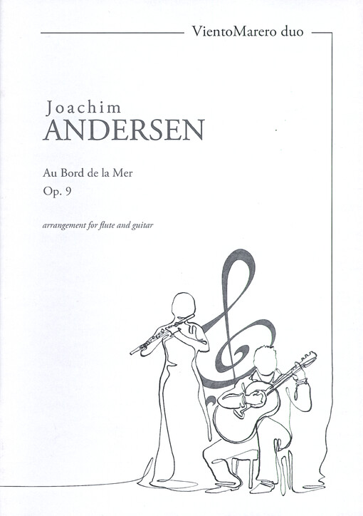 Au bord de la mer : op. 9 : arrangement for flute and guitar