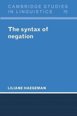 The syntax of negation