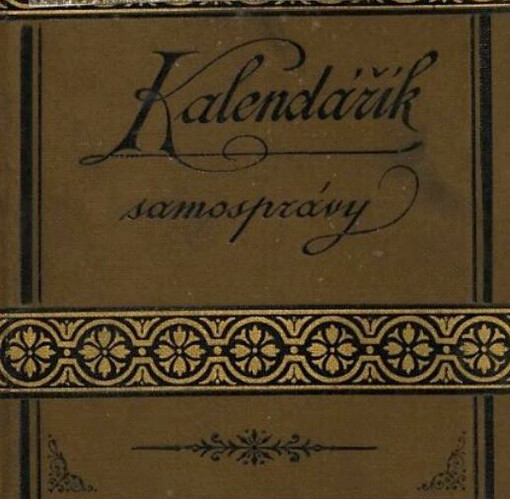 Kalendářík české samosprávy pro rok ...