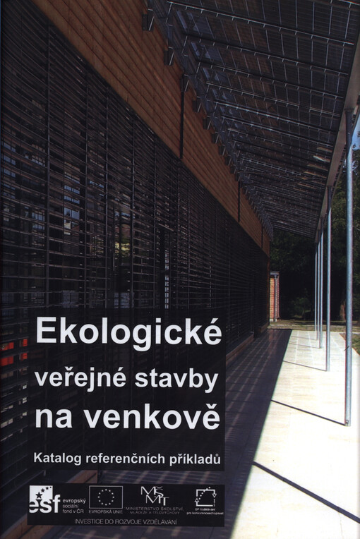 Ekologické veřejné stavby na venkově : katalog referenčních příkladů