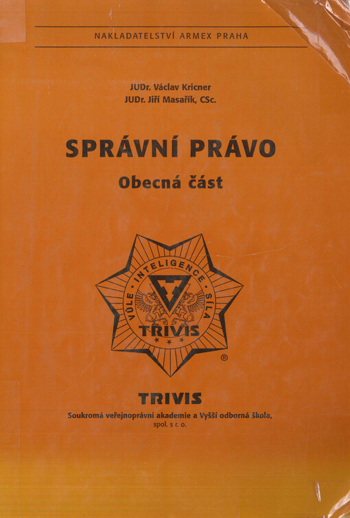 Správní právo : obecná část