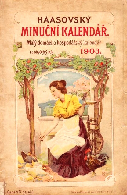 Nowá minucý hospodářská na rok obyčegný ... 365 dnj obsahugjcý ku cti swatého Wáclawa