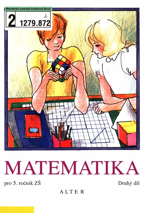 Matematika pro 5. ročník základních škol :učebnice pro vzdělávací obor Matematika a její aplikace, 2. díl