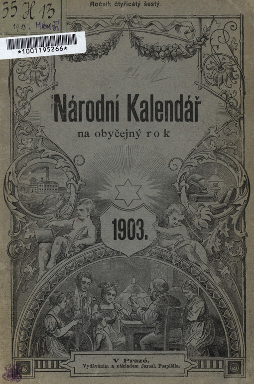 Menší národní kalendář na rok obyčejný ...