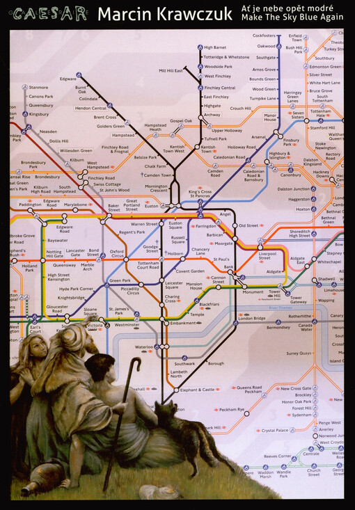 Marcin Krawczuk: ať je nebe opět modré = make the sky blue again