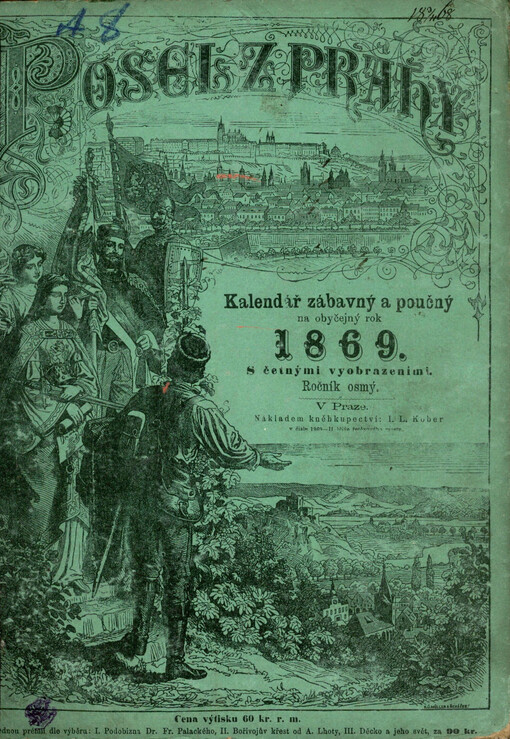 Posel z Prahy : kalendář historický a politický na obyčejný rok ...