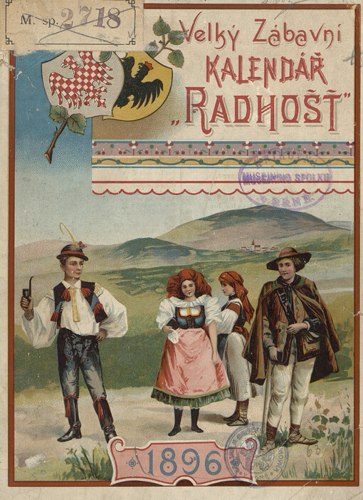 Radhošť : velký zábavný a obrázkový kalendář pro Moravu a Slezsko na obyčejný rok ...