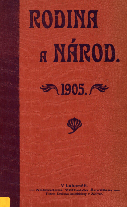 Rodina a národ : kalendář národně výchovný pro lid český