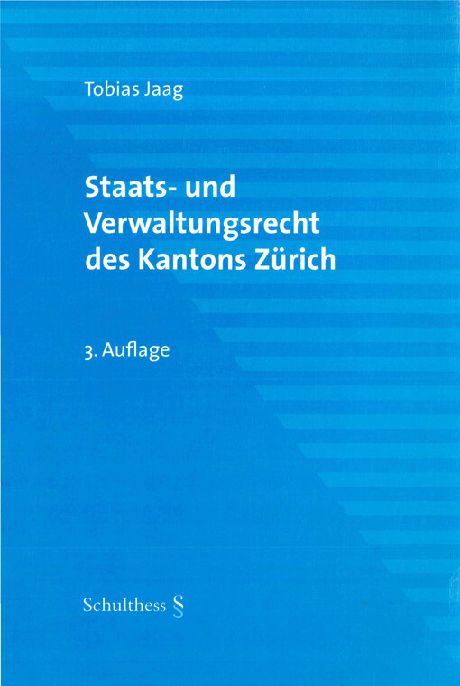 Staats- und Verwaltungsrecht des Kantons Zürich