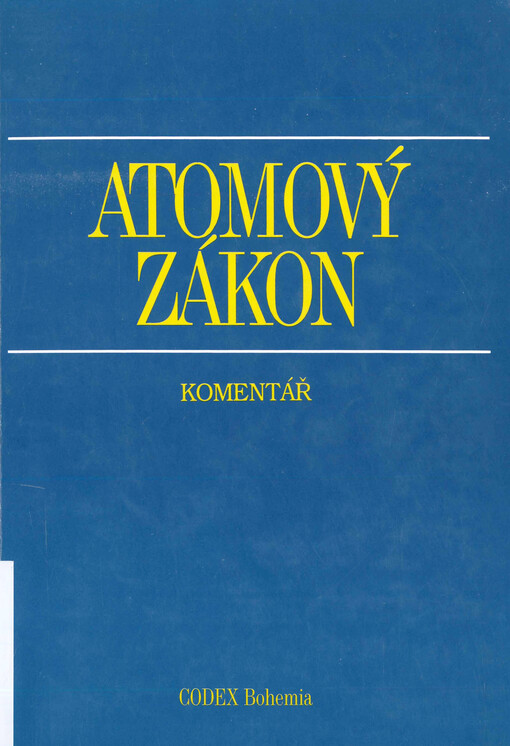 Atomový zákon s komentářem