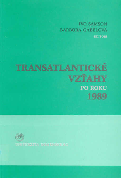 Transatlantické vzťahy po roku 1989