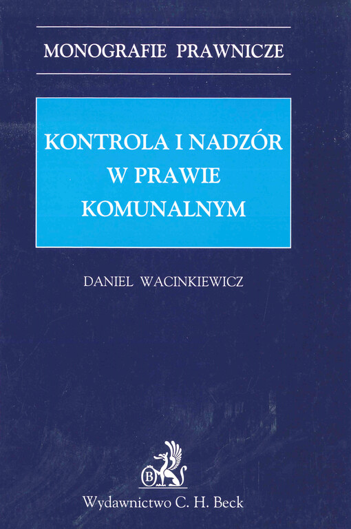 Kontrola i nadzór w prawie komunalnym
