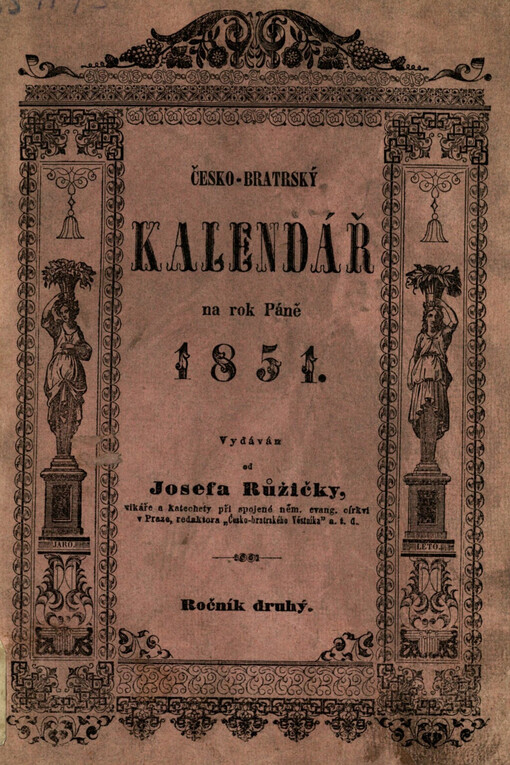  Česko-bratrský kalendář na rok Páně