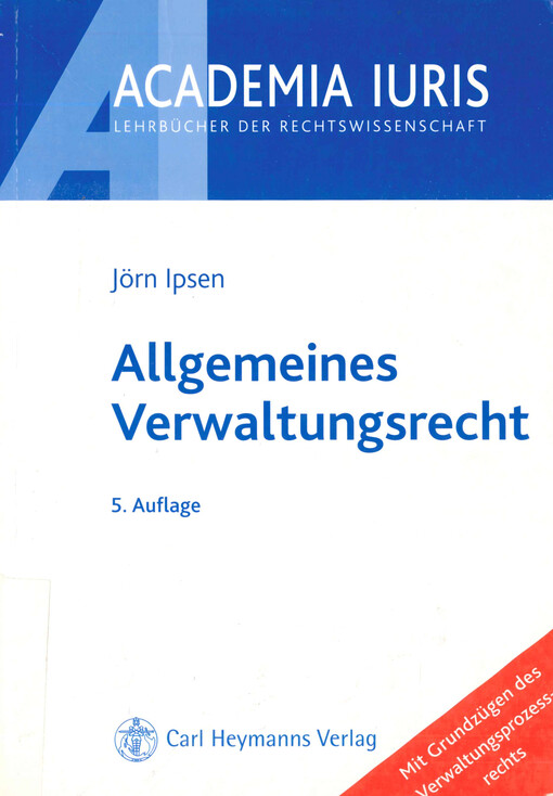 Allgemeines Verwaltungsrecht