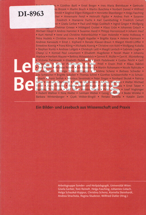 Leben mit Behinderung : ein Bilder- und Lesebuch aus Wissenschaft und Praxis