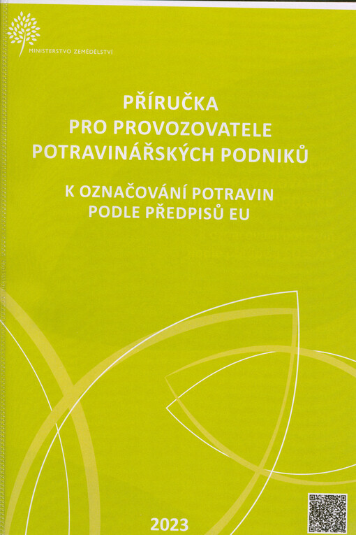 Příručka pro provozovatele potravinářských podniků k označování potravin podle předpisů EU 2023